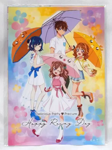 도에이 애니메이션 프리티 스토어 한정판 Happy Rainy Day 브로마이드 세트 (5장입)