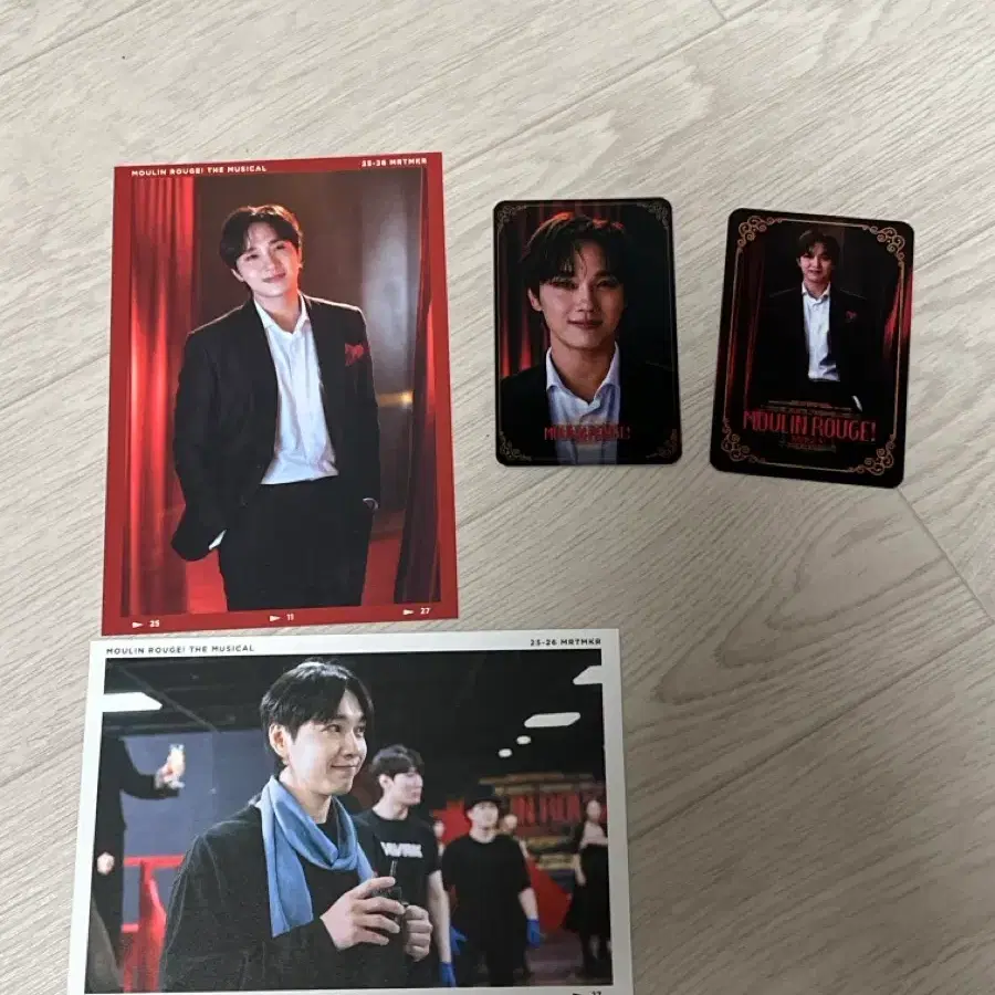 물랑루즈 뮤지컬 굿즈 (이석훈)일괄