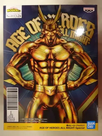 BANDAI SPIRITS AGE OF HEROES ALL MIGHT Special 올마이트 (골드)