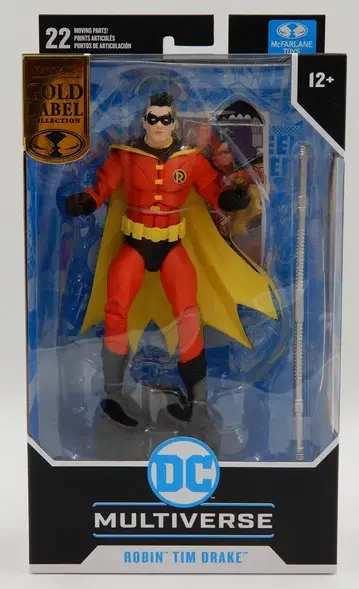 McFARLANE TOYS 7inch ACTION FIGURE ROBIN (TIM DRAKE) GOLDLABEL