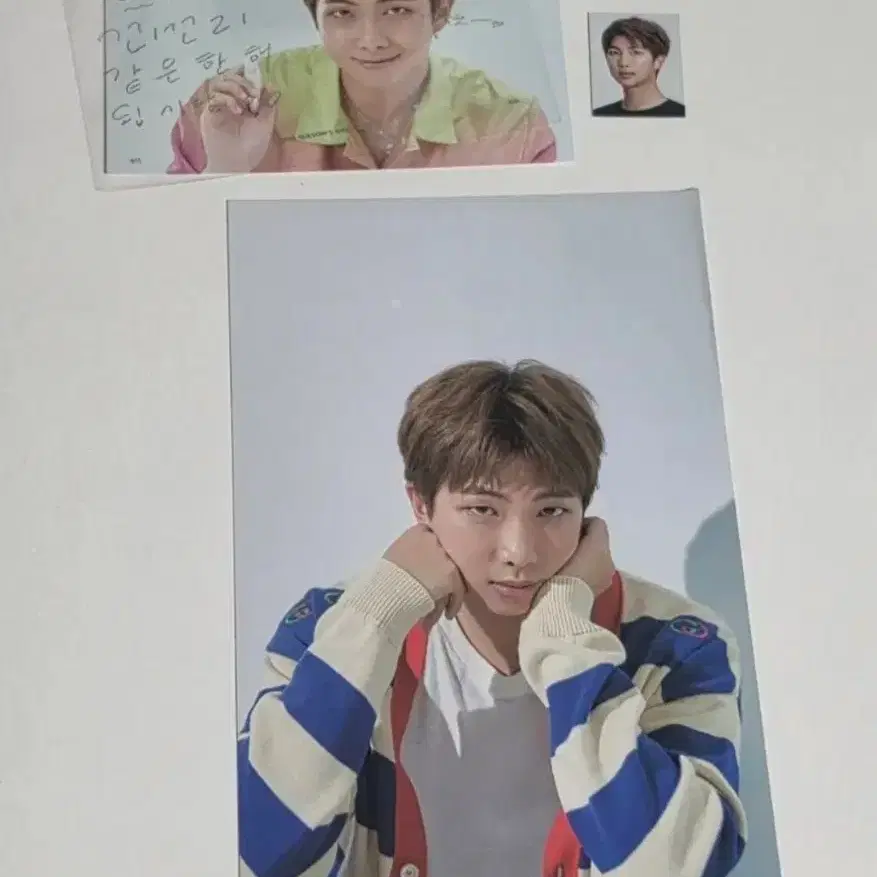 수수료 포함 가격)방탄 2020시그 시즌그리팅 남준 분철 개별판매 증사 엽서 포스터 포카