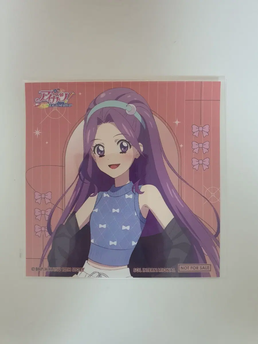 아이카츠 아이엠스타 미즈키 루나 사각 스티커 판매합니다