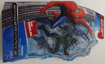HASBRO ACTION FIGURES VENOM WEB BLAST ATTACK!