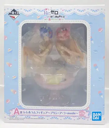 BANDAI SPIRITS 제일복권 Re: 제로부터 시작하는 이세계 생활 달콤한 봄이 왔다! 어느 것부터 먹을까? A상 렘&라무 피규어 푸딩 아 라 모드