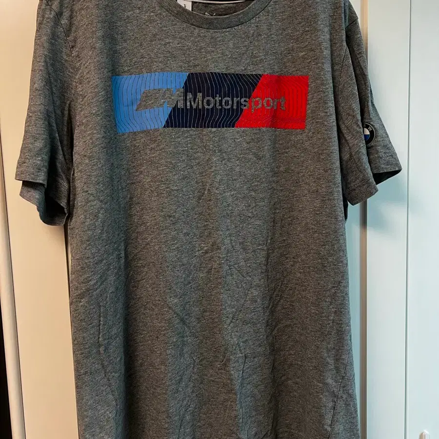 BMW M Motorsport 반팔 티셔츠 그레이