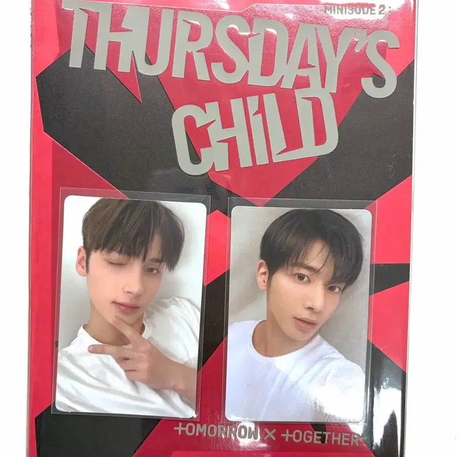 (포카포함/CD포함)투바투 THURSDAY'S CHILD개봉앨범판매