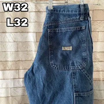 랭글러 페인터 팬츠 워크 팬츠 데님지 멕시코제 32 x 32