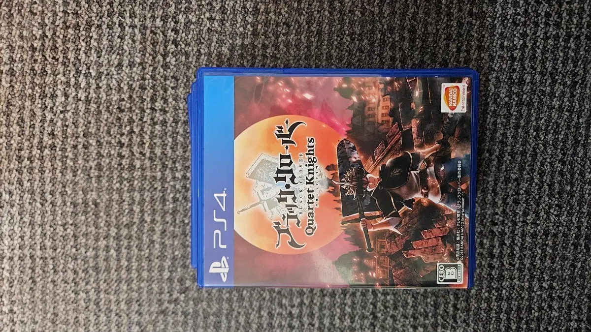 블랙클로버 쿼텟 나이츠 PS4 게임 일판
