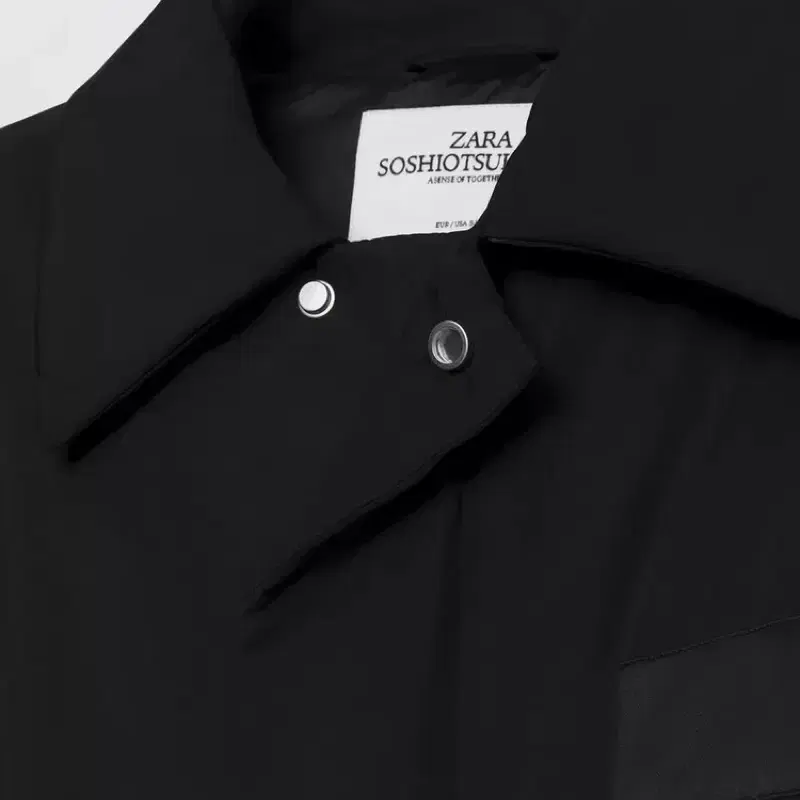 자라 소시오츠키 테크니컬 패딩 코트 (M)