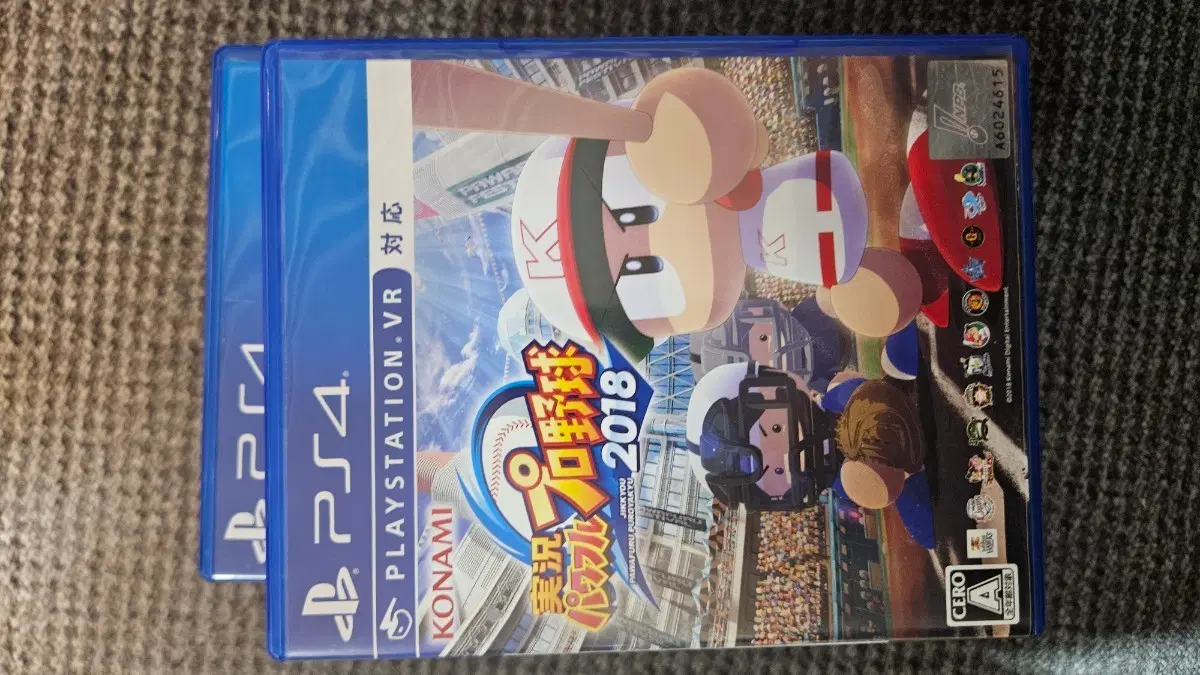 PS4 실황 파워풀 프로야구 2018 VR 지원 일판