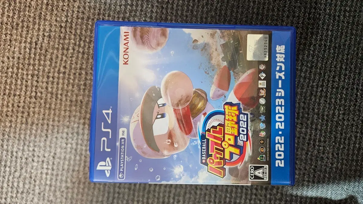 PS4 게임 파워풀 프로야구 2022 2022-2023 시즌 대응 일판
