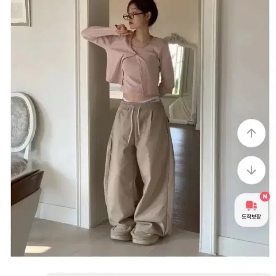에이블리 와이드 팬츠 블랙