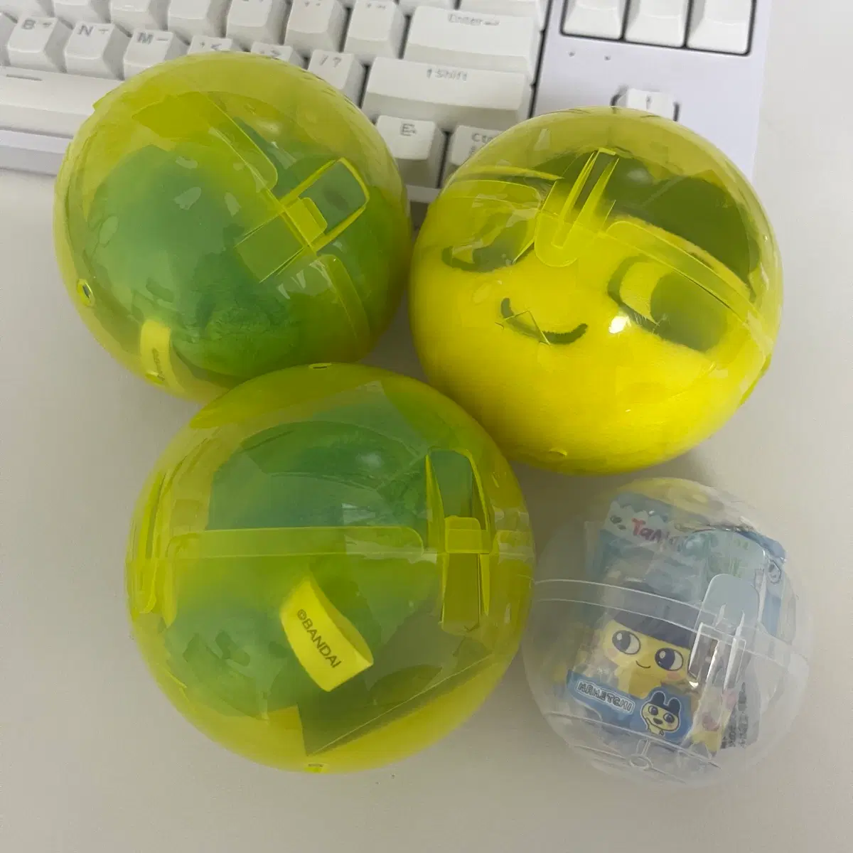 다마고치 긴지로치, 마메치 인형 가챠 3개+마메치 블리스터 (미개봉일괄)