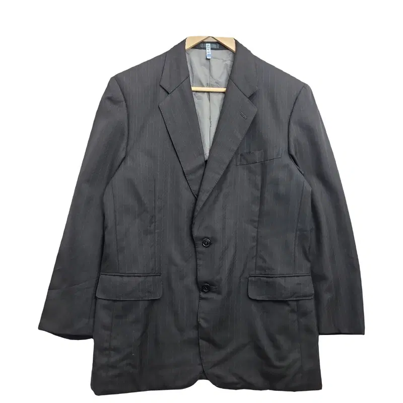 Guy Laroche Paris 남성 핀스트라이프 테일러드 재킷 [M] 정장 블레이저