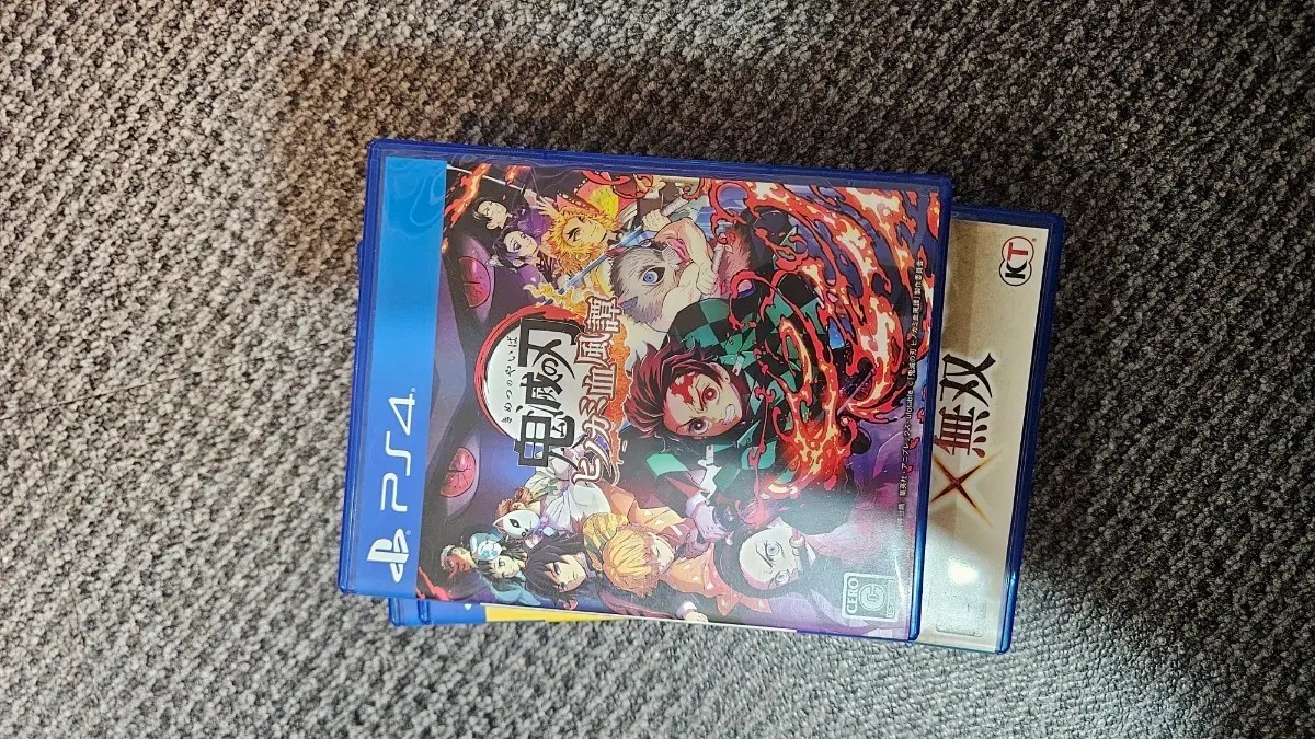 PS4 귀멸의 칼날 히노카미 혈풍담 게임 소프트 일판