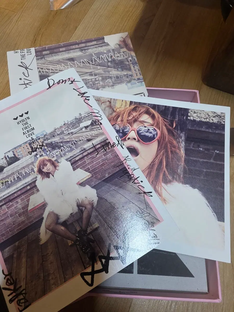 효린 1집 앨범 LOVE & HATE CD 마마무 1집 Melting