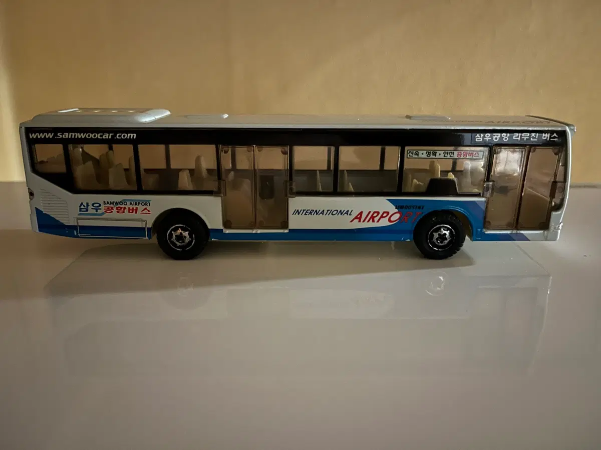 삼우공항 리무진 버스 다이캐스트 모형