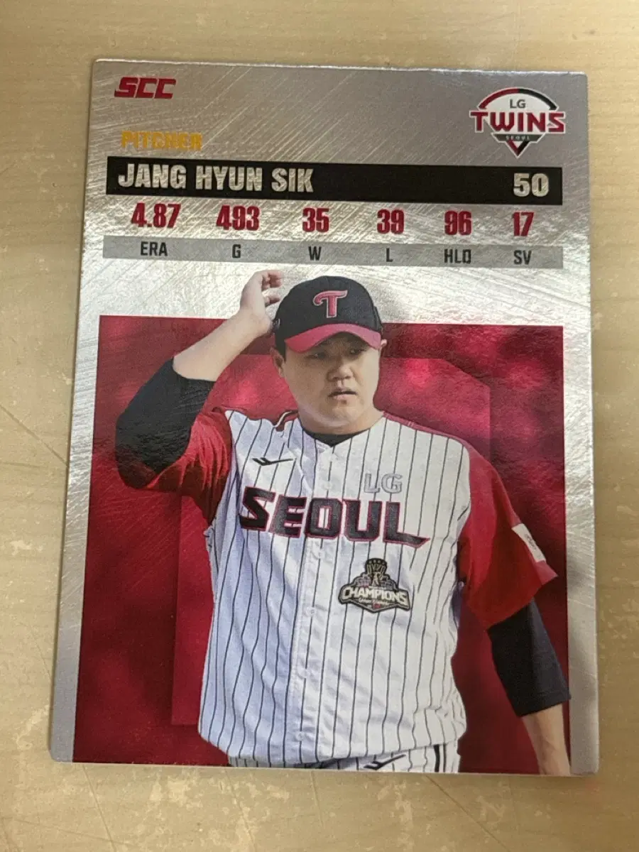 2026 kbo 플러스 LG트윈스 장현식 카드