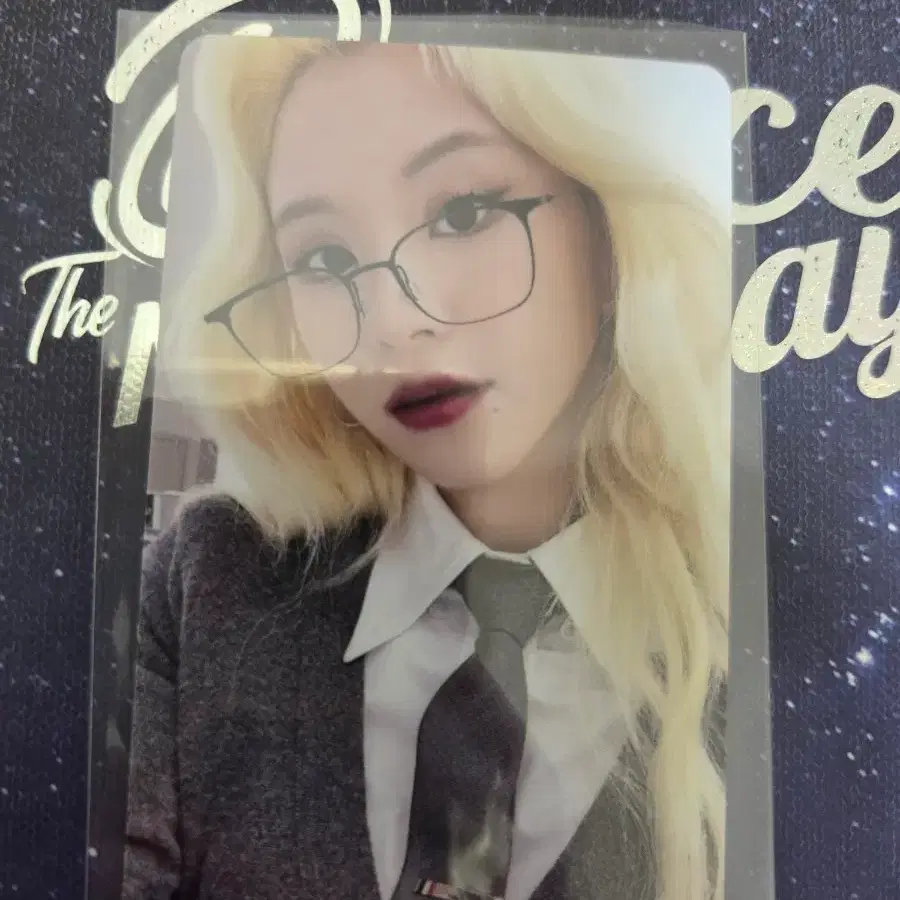 트와이스 twice 채영 럭키드로우 포카 포토카드