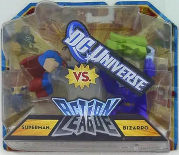 MATTEL ACTION LEAGUE SUPERMANVSBIZARRO