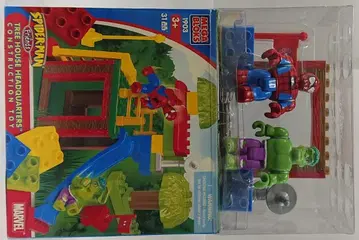 MEGA SPIDERMAN&FRIENDS TREE HOUSE HEADQUARTERS CONSTRUCTION TOY
