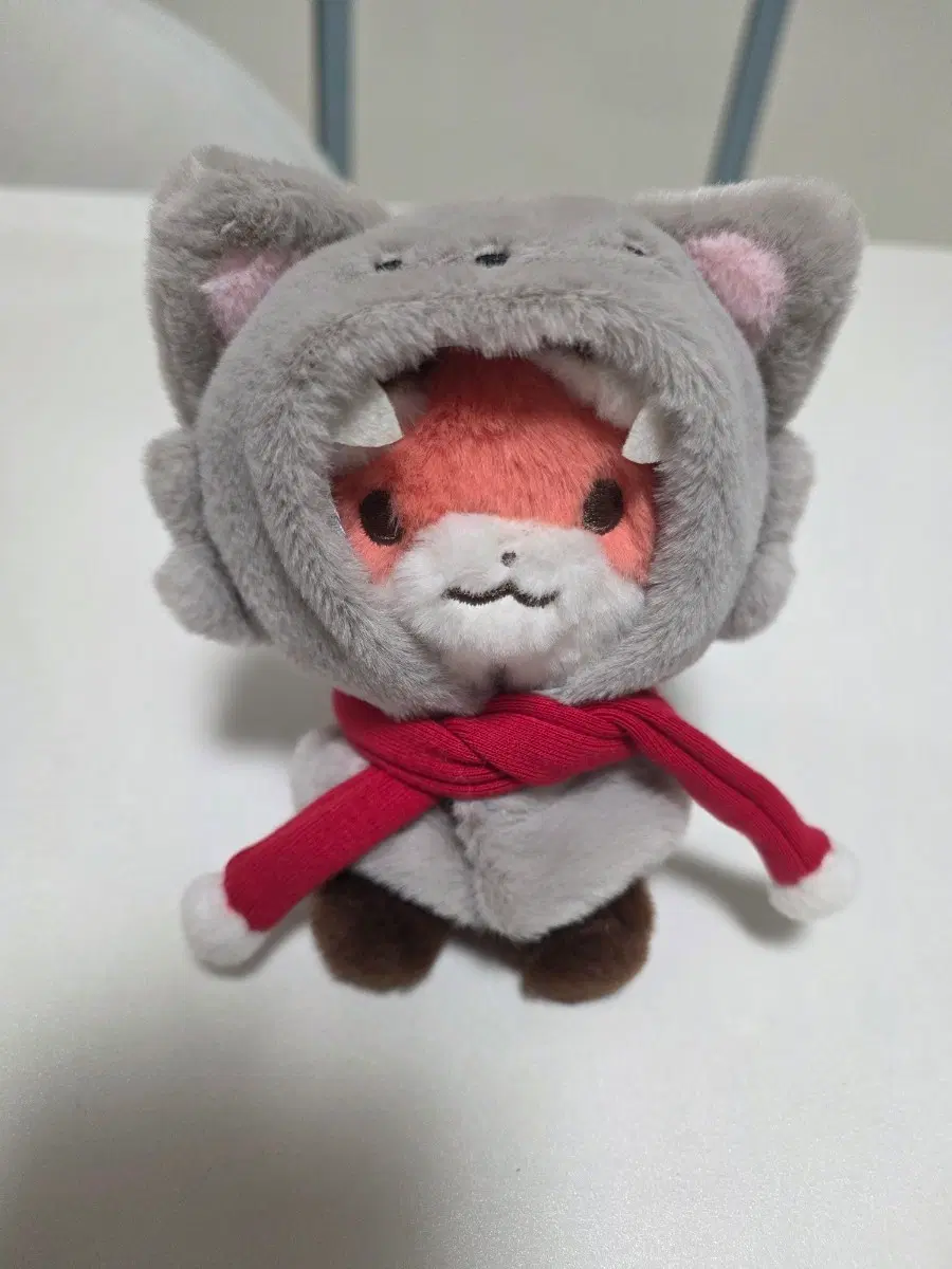 보송보송 빨강여우 보송이 인형키링+ 타로 후드