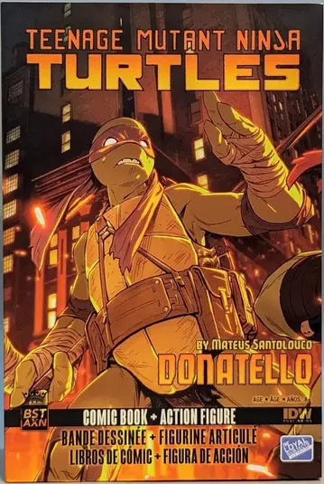 THE LOYAL SUBJECTS BST AXN / ACTION FIGURE DONATELLO BY MATEUS SANTOLOUCO