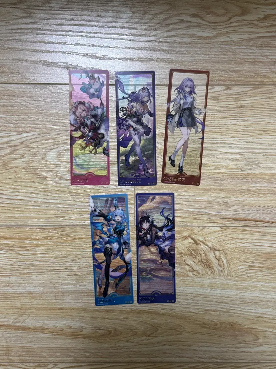 (일괄) 붕괴 스타레일 스시로 콜라보 특전 책갈피