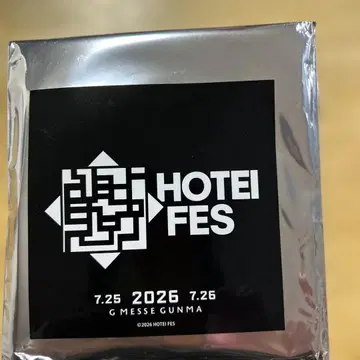 호테이 토모야스 페스티벌 굿즈