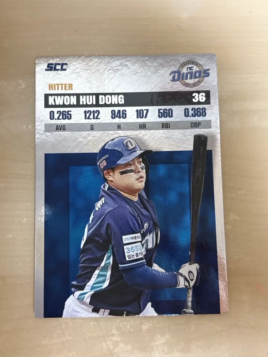 2026 KBO 플러스 NC다이노스 권희동 레코드 카드