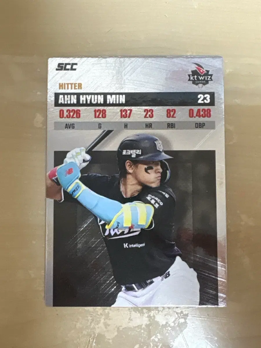 2026 KBO 플러스 KT위즈 안현민 레코드 카드