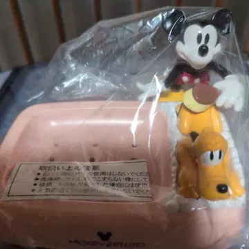 도쿄 디즈니랜드 미키마우스 비누 받침대 피규어 포함