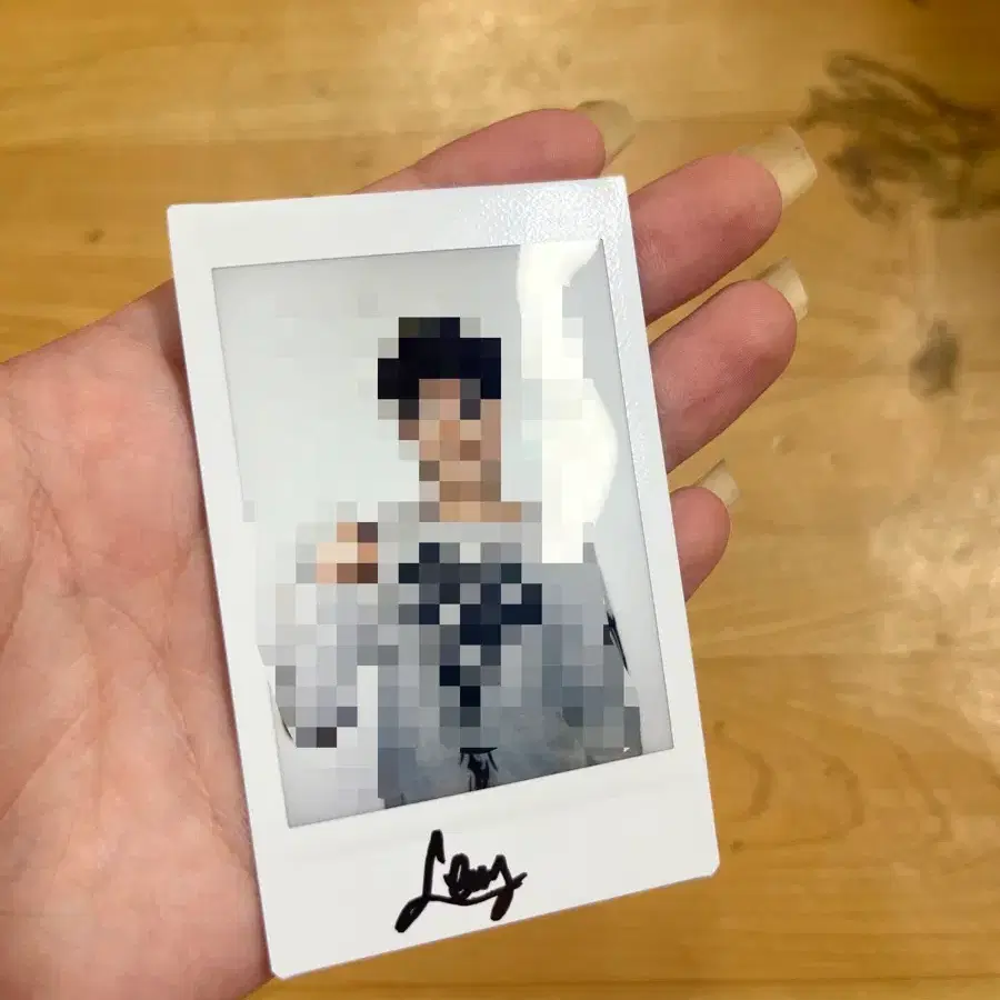 급처 idntt 김은성 싸폴 싸인폴라로이드