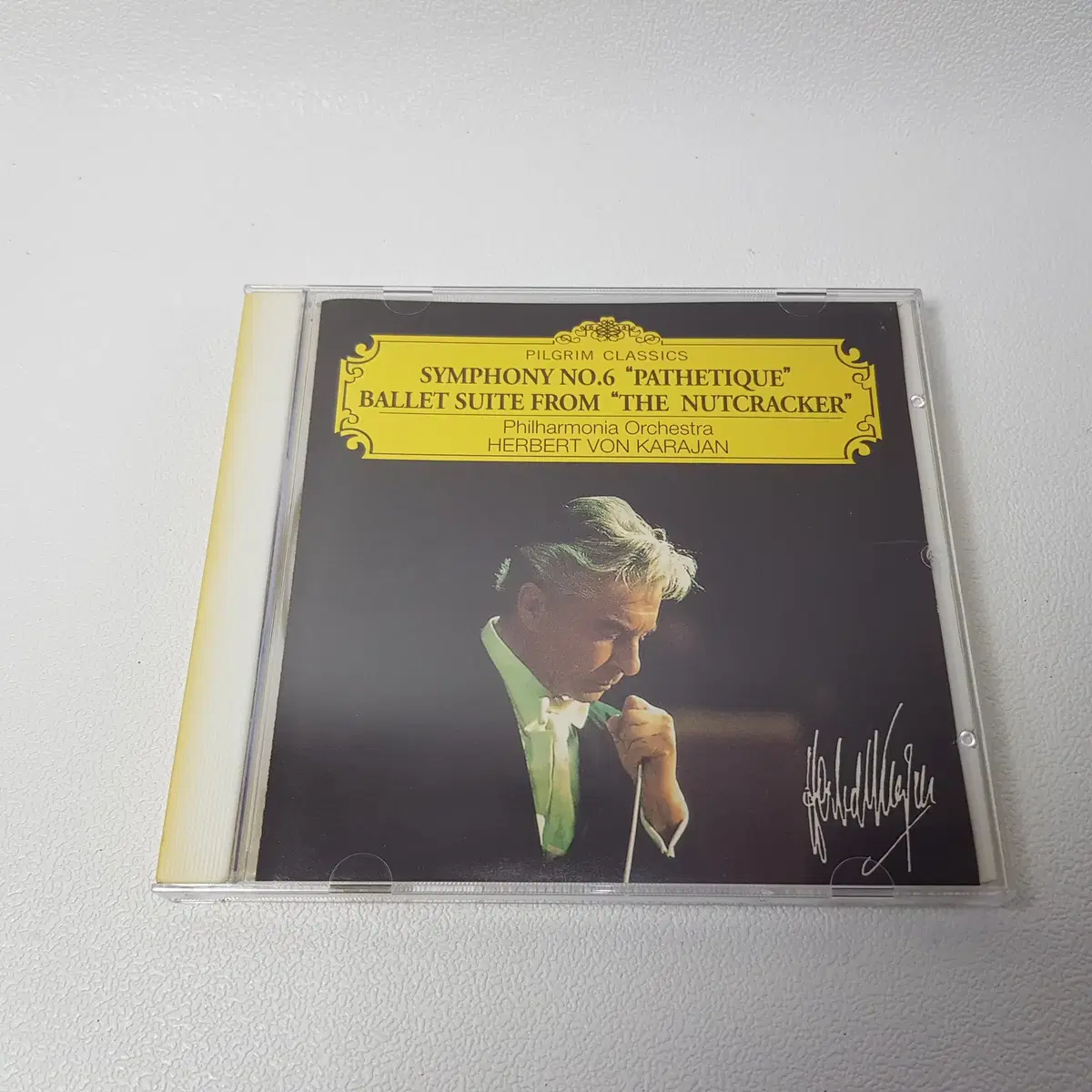 차이콥스키 비창 교향곡 호두까기 인형 카라얀 국내반 CD
