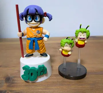 Dr. 슬럼프 아라레짱 피규어 & 갓짱 2체 세트 상자 없음
