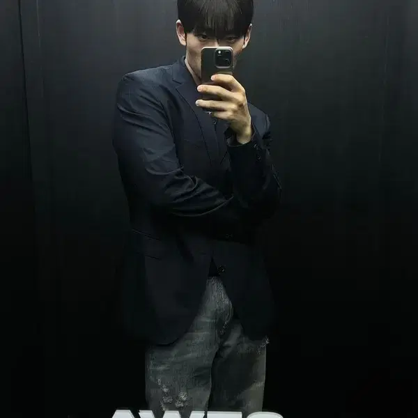 휴고보스 super 140 울 블레이저 s12425