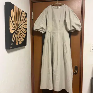MARW UNITED ARROWS 퍼프 슬리브 롱 원피스