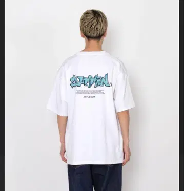 애플바움 APPLEBUM SLAMMIN 티셔츠 화이트 XL 새상품급
