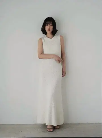 clastellar 클라 스텔라 롱 니트 드레스