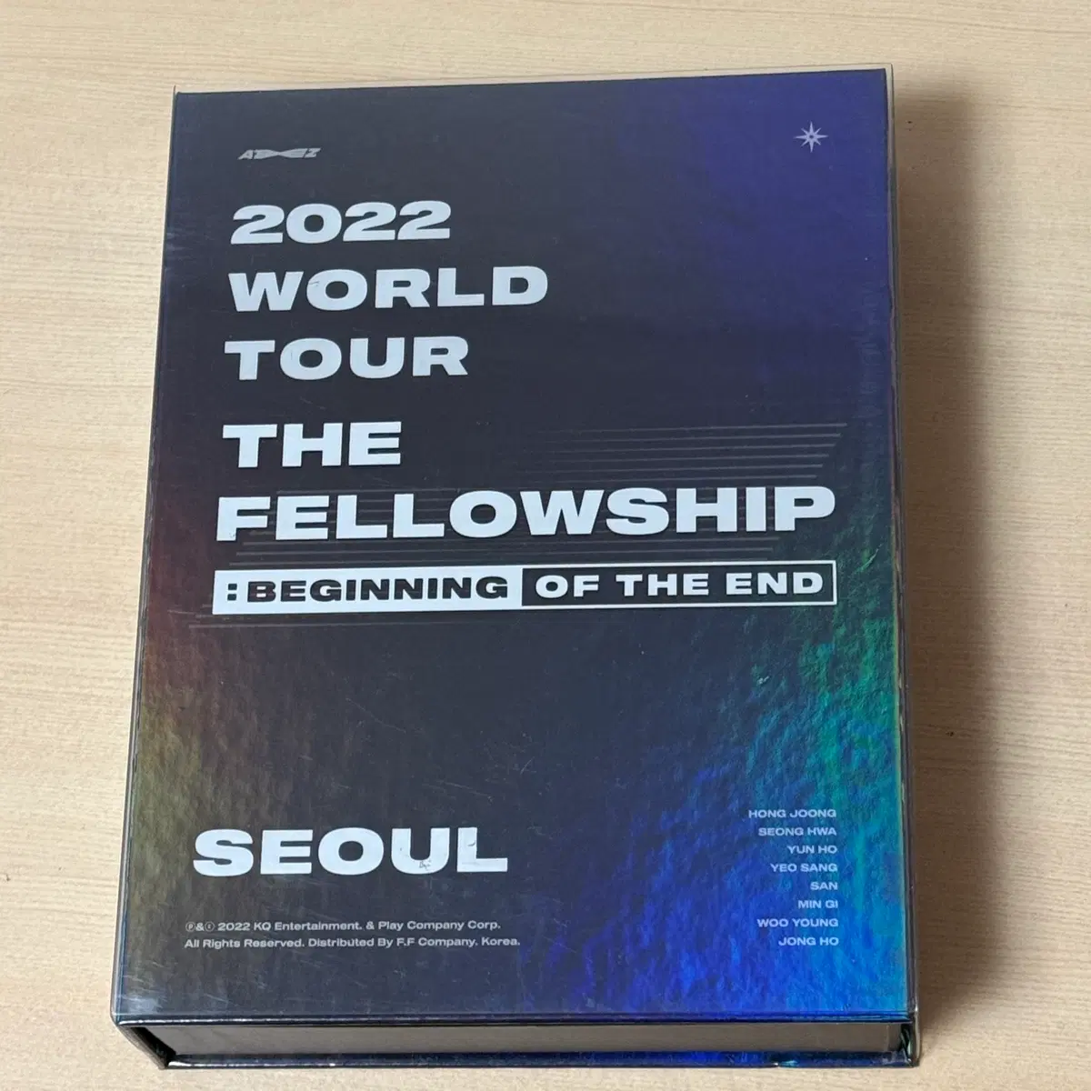 Ateez 에이티즈 2022 콘서트 dvd
