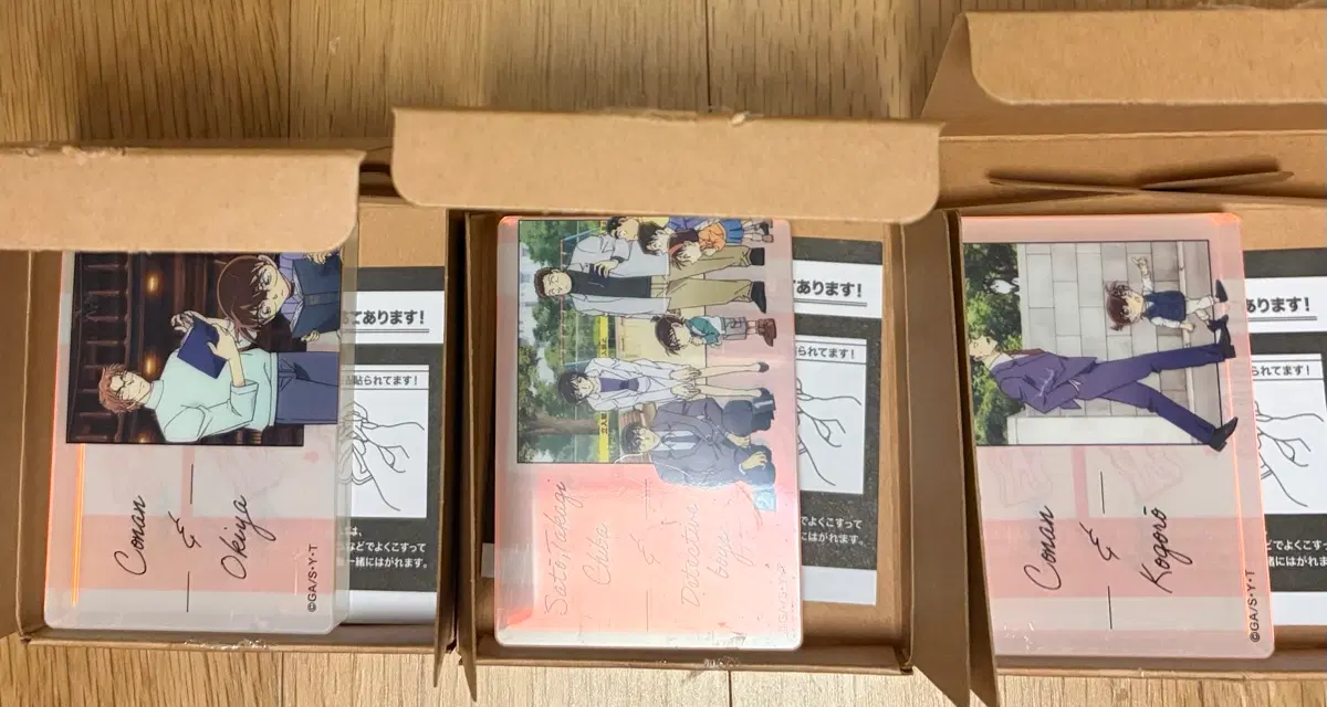 명탐정 코난 아크릴블럭 노블아트컬렉션 2탄