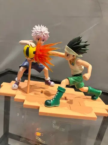 HUNTER x HUNTER 피규어 G.I.편 곤 키루아 2체 세트
