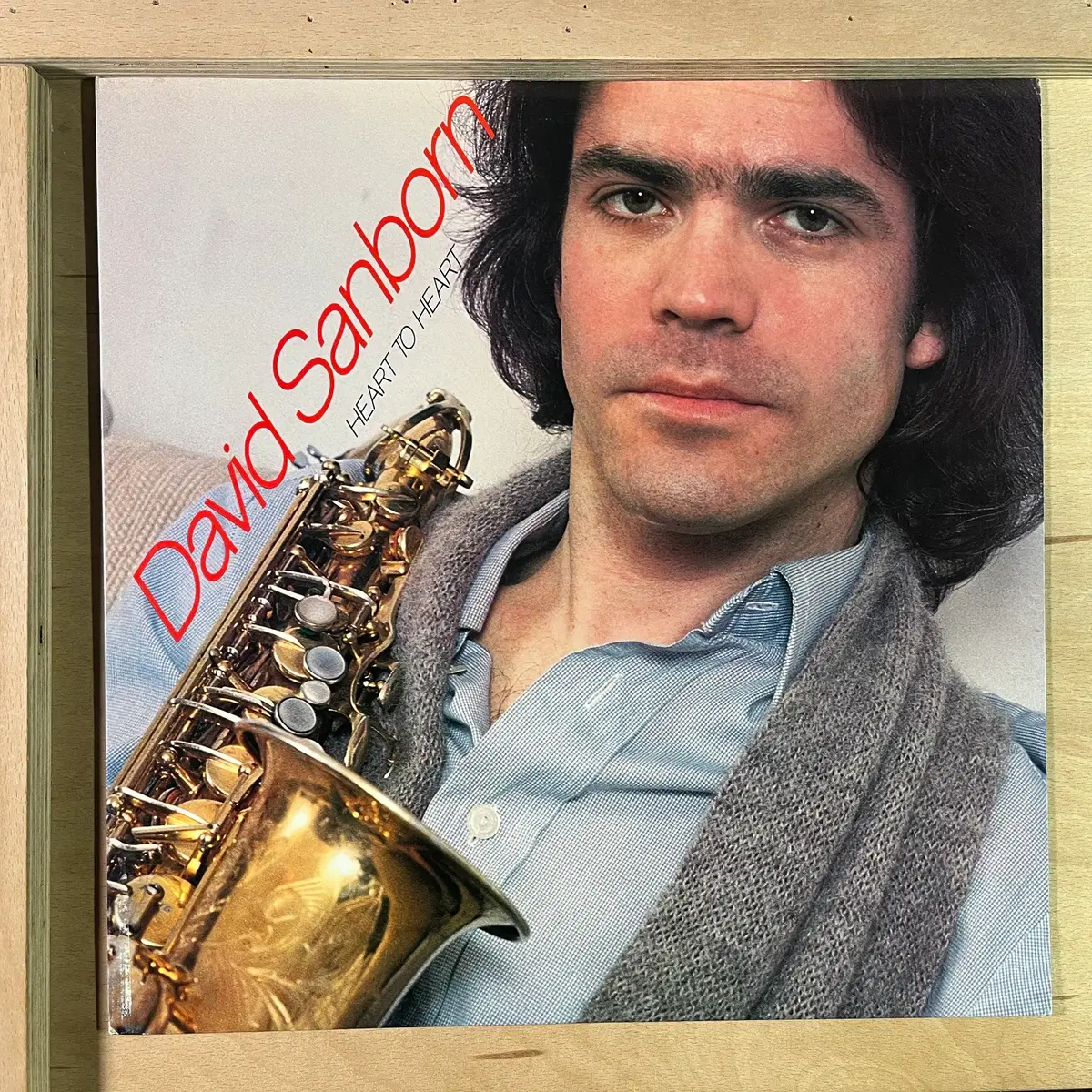 David Sanborn Heart To Heart 일본 초반 1978년 LP