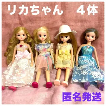 리카짱 미사키짱 츠바사짱 4체