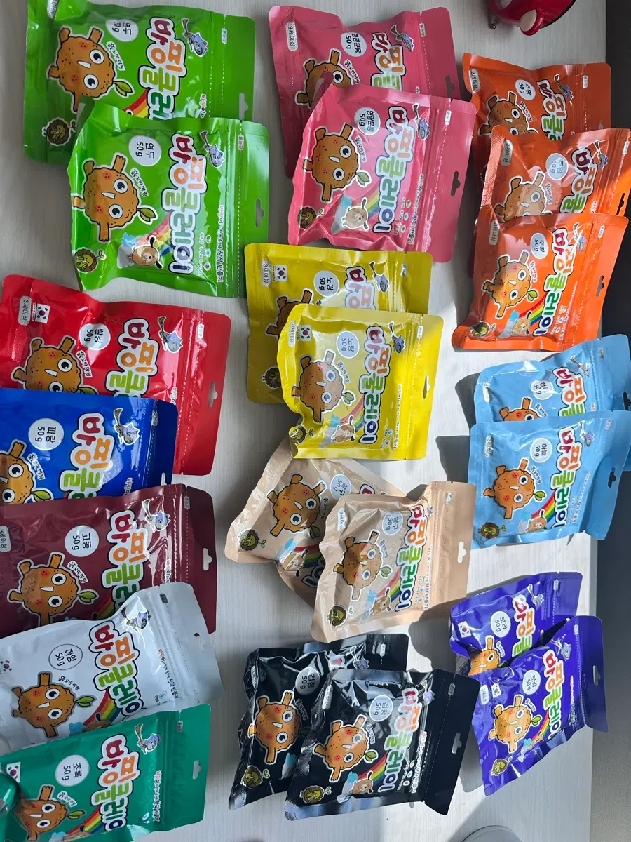 비핑 클레이 50g 22갸(개당천원 세트2만원)