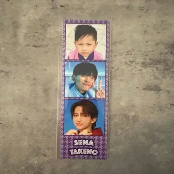 ICEx 회원 혜택 3CUT CARD 타케노 세나