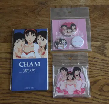 PERFECT BLUE CHAM 세트 아크릴 스탠드/캔뱃지/CD 콘 사토시
