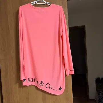 Rafu & Co. 비대칭 롱 슬리브 티셔츠 44 사이즈 M