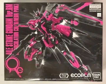BANDAI SPIRITS MG/에코플라 프로젝트 1/100 에일 스트라이크 건담 Ver RM 리서큘레이션 컬러/네온 핑크 반다이 스피리츠 판