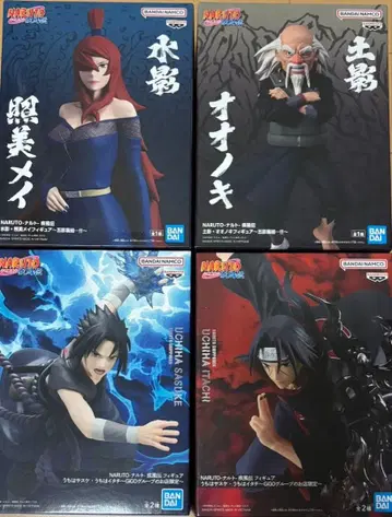 NARUTO 피규어 4세트 돌풍전 gigo 한정 등